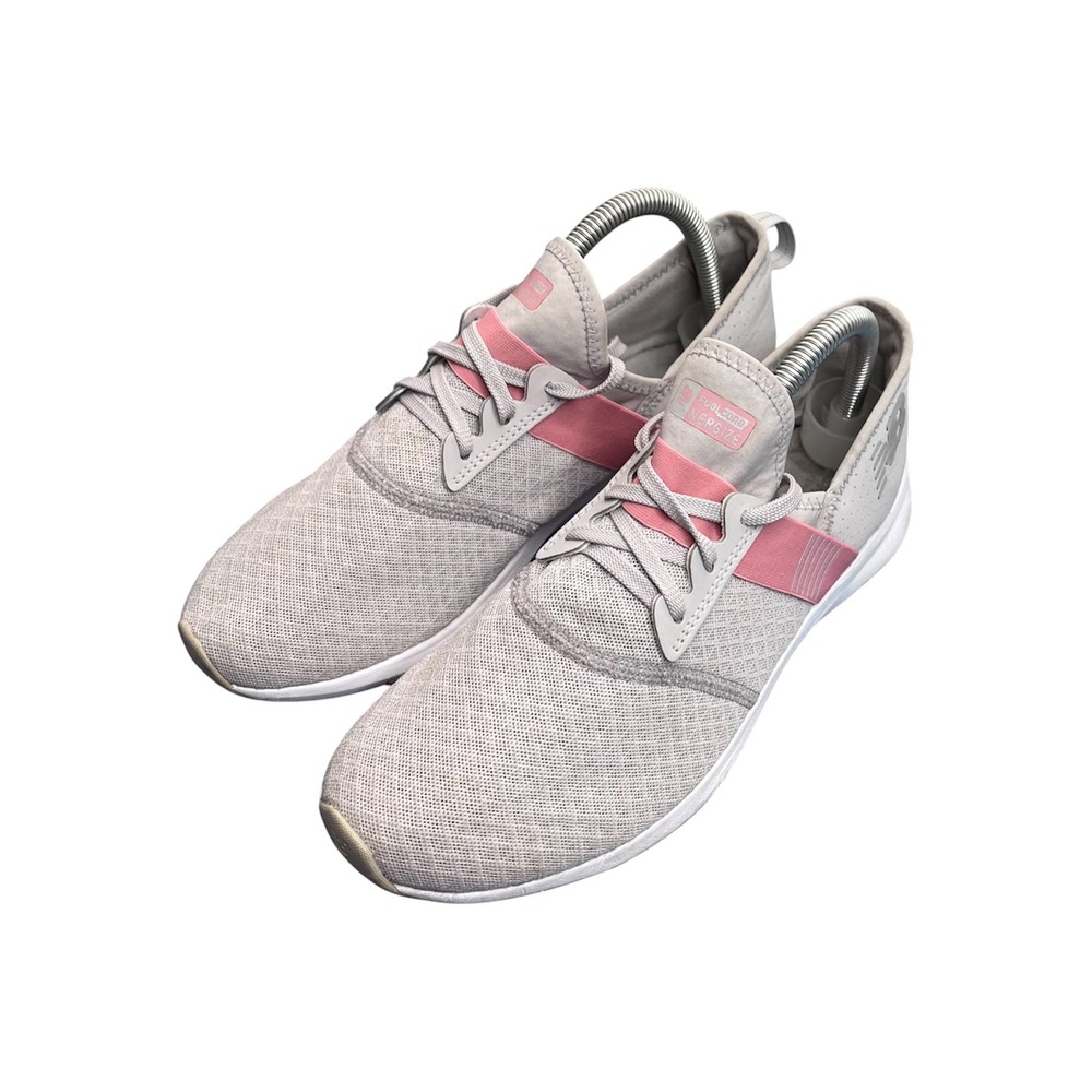 New Balance FuelCore Nergize Womens Grey Pink Training Shoes WXNRGSM Size 9.5